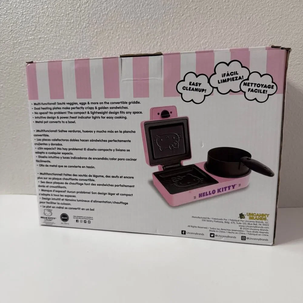 Hello Kitty Soup and Sandwich Maker New in Box